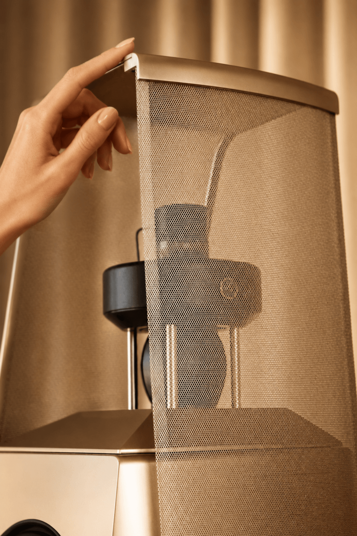 MBL loudspeaker, left view
