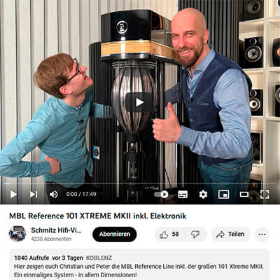 YouTube Video über 101 X-Treme Lautsprechersystem